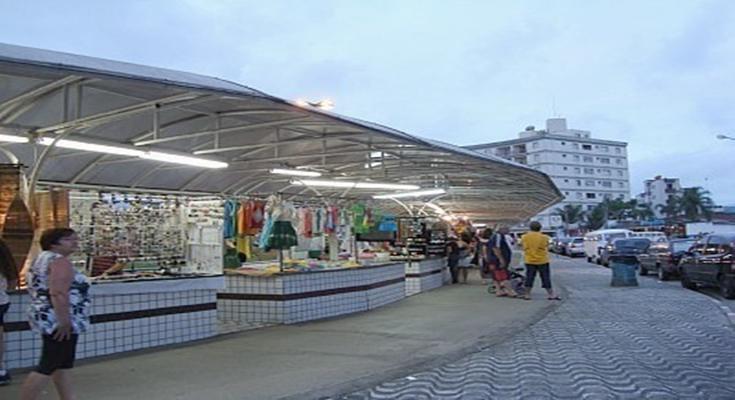 Apartamento Na Praia Grande Buitenkant foto